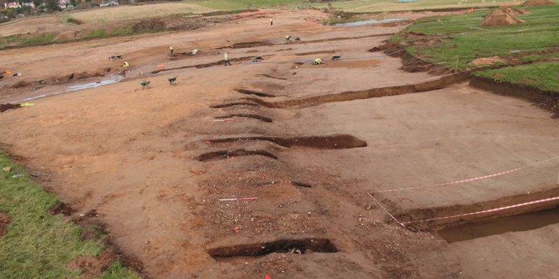 Archaeological finds on AWPR