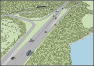 Restricted Movement Grade Separated Junction at Birnam